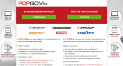 Desktop Screenshot of popgom.be