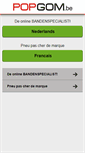 Mobile Screenshot of popgom.be